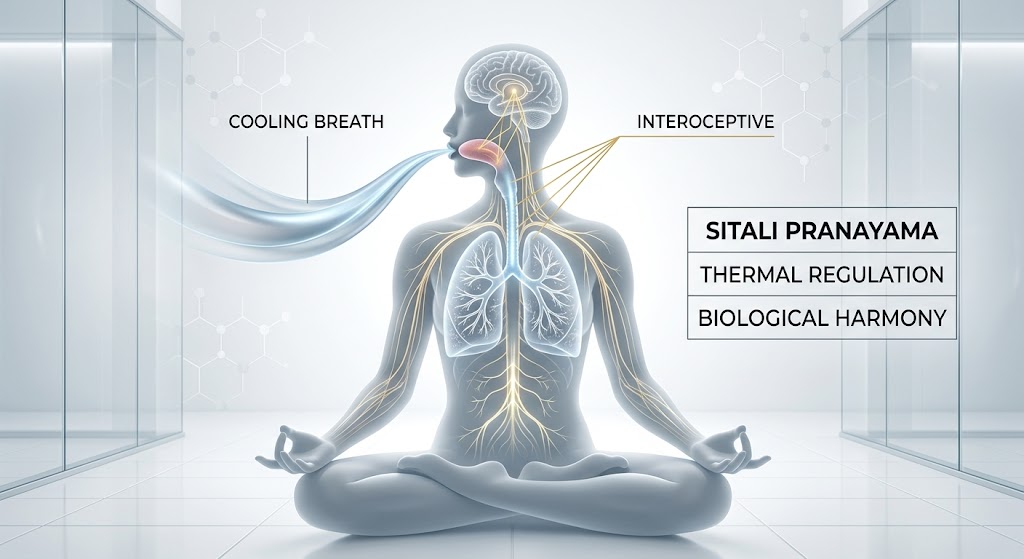 Sitali Pranayama for Hot Flushes