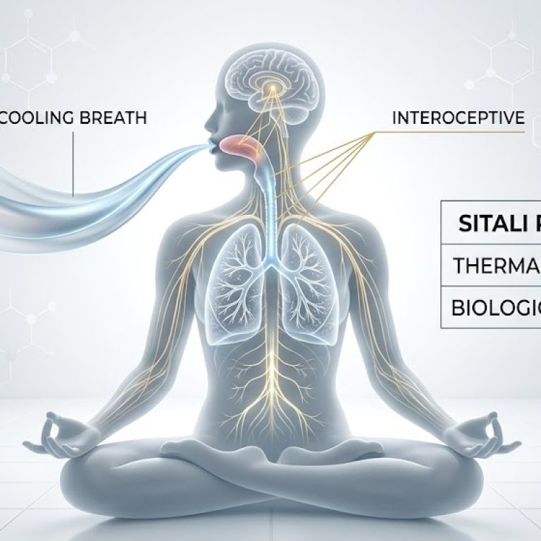 Sitali Pranayama for Hot Flushes